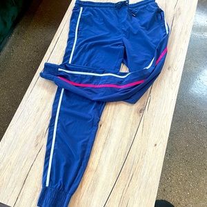 Light polyester joggers